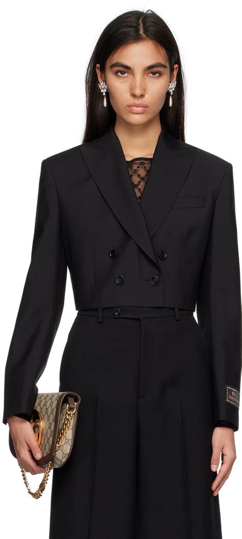 womens gucci blazer|gucci blazer vintage.